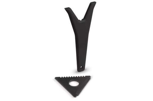 3-in-1 icescraper Black