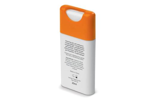 Hand cleaning spray 20ml Orange/white