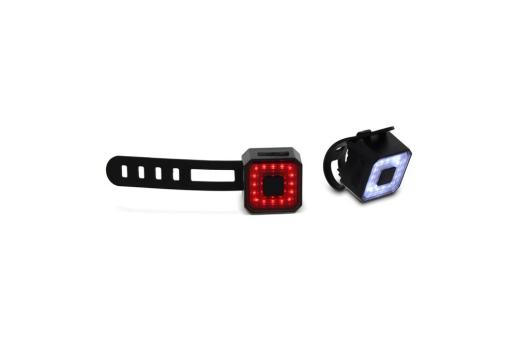 Rechargeable bicycle light Black