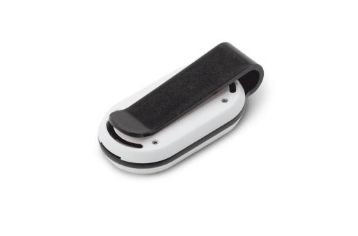 Clip-on light White/black