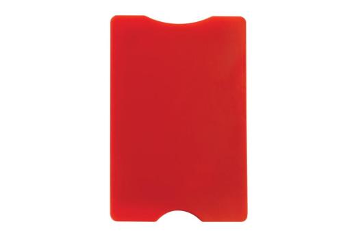 Cardholder anti-skim hard case Red