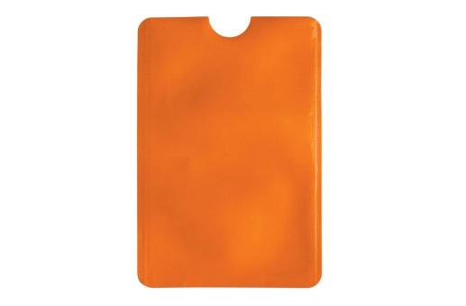 Kartenhalter Soft Anti Skim Orange