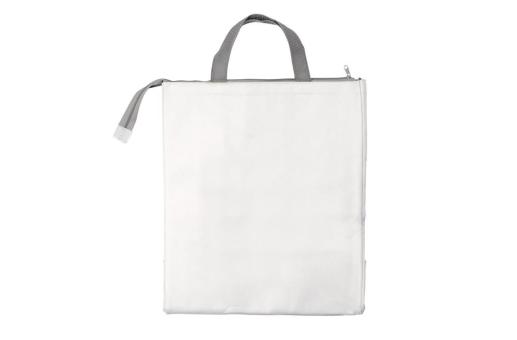 Große Kühltasche aus Non Woven Weiß