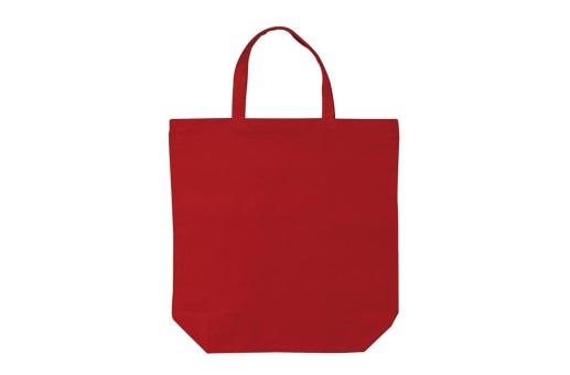 Carrier bag canvas 250g/m² 41x12x43cm Red