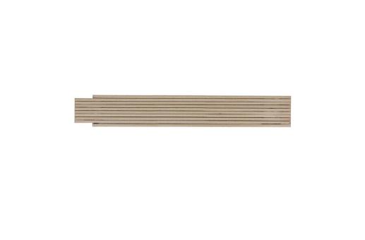 Zollstock 2m Premium natur Holz