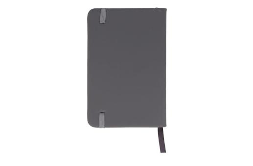 Notizbuch R-PET/PU GRS A6 Grau