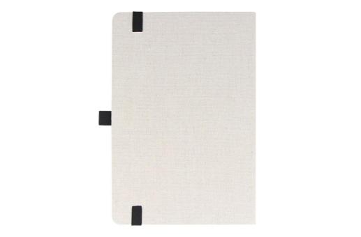 Notebook recycled cotton & R-PET A5 Black