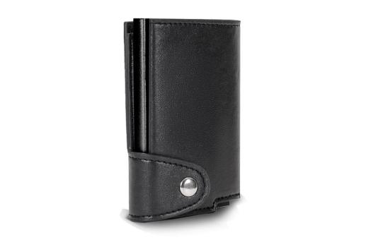 RFID card holder with wallet Black/black