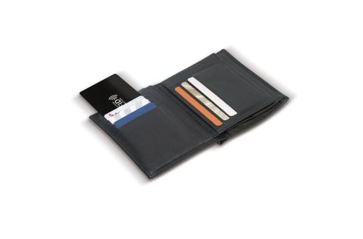 RFID blocking card White/black