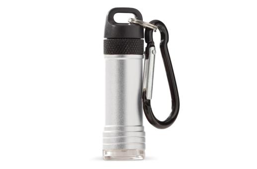 Magnetische Taschenlampe Survival Silber