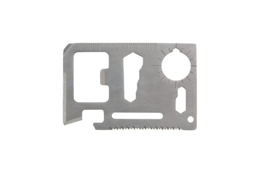 Multi-tool in PU leather case Silver