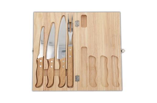 Knife set in gift box Timber