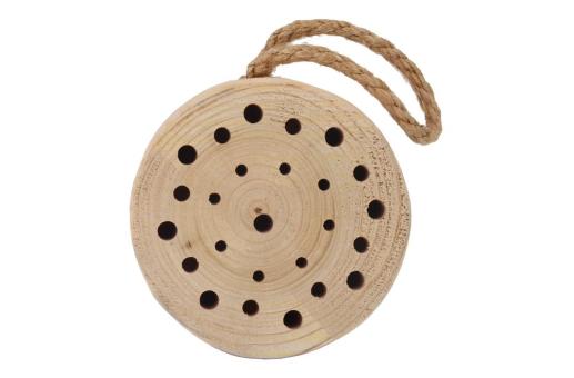 Mini Round Bee House FSC Timber