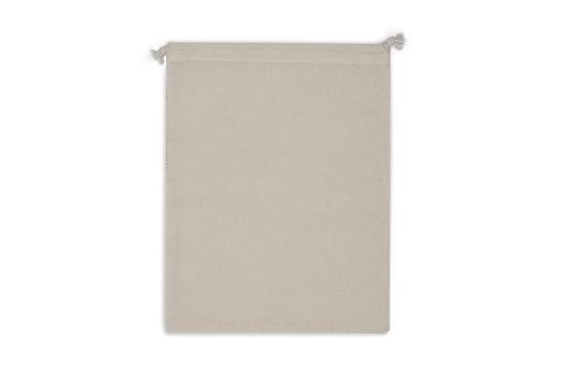 Reusable food bag OEKO-TEX® natural cotton 25x30cm Ecru