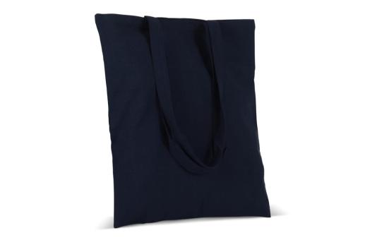 Recycled cotton bag 140g/m² 38x42cm Dark blue