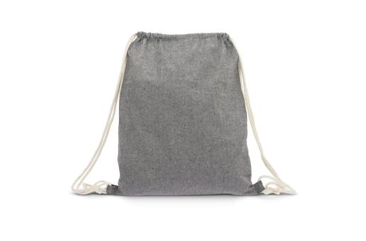 Drawstring bag Recycled Cotton OEKO-TEX® 140g/m² 35x45cm Convoy grey