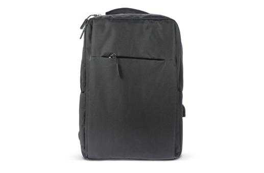 Laptoptasche mit Ladeanschluss 20L Schwarz