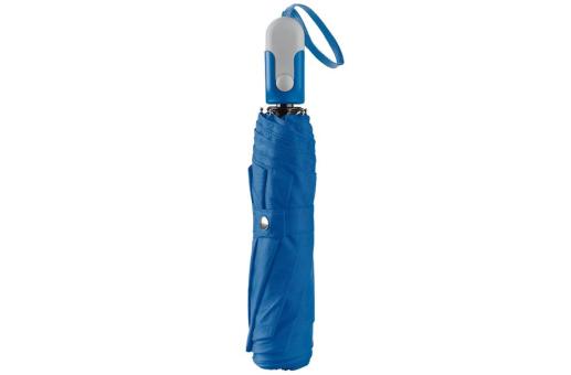 Foldable 22” umbrella auto open Aztec blue