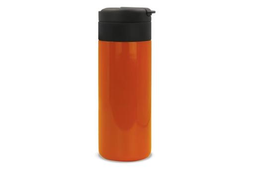 Thermo bottle Flow with handle 400ml Orange