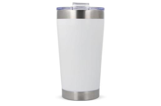 T-ceramic thermo mug with lid Cango 500ml White