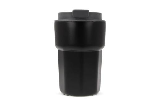 T-ceramic thermo mug with lid Zambezi 350ml Black