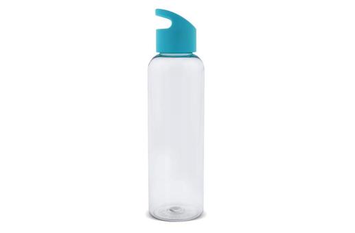 Water bottle Loop transparent R-PET 600ml Transparent turquoise