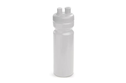 Sportflasche mit Zerstäuber 750ml Weiß