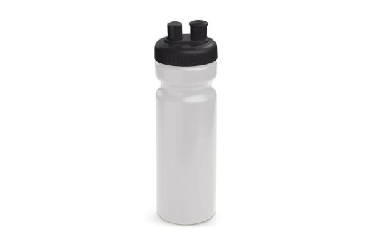 Sportflasche mit Zerstäuber 750ml Weiß/schwarz