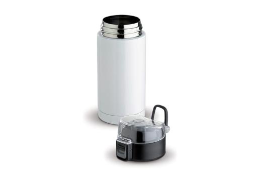 Thermo mug click-to-open 330ml White