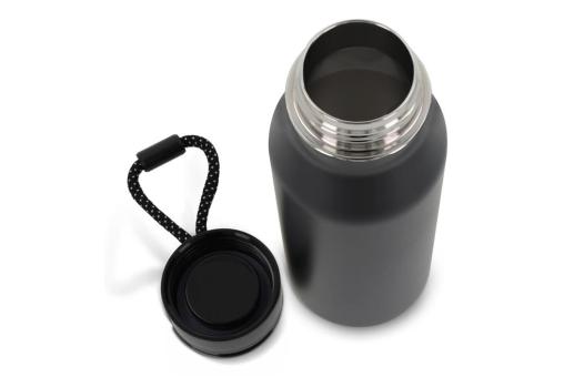 Thermo bottle with rope 600ml Black