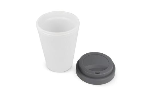 RPP Kaffeetasse Weißer Körper 250ml Weiß/grau