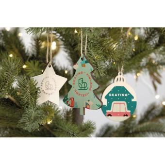 KIVA Christmas ornament tree Timber