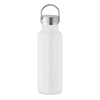 FLORENCE Double wall bottle 500 ml White