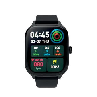 IRTO Smart wireless health watch Black