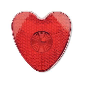 HAERT Heart shaped reflector light Red