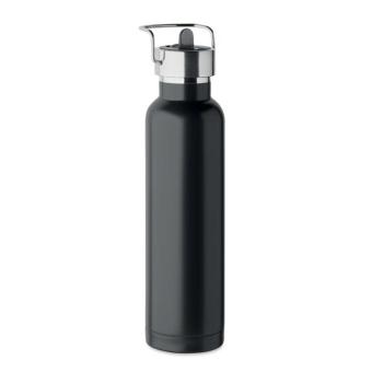 RIFLOW Double wall bottle 660 ml Black