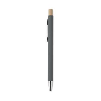 BERGAMO Recycled aluminium ball pen Stone