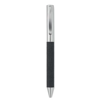 SCRIBI Metal twist ball pen in box Black