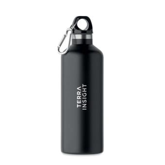 CARABI Double wall bottle 500 ml Black