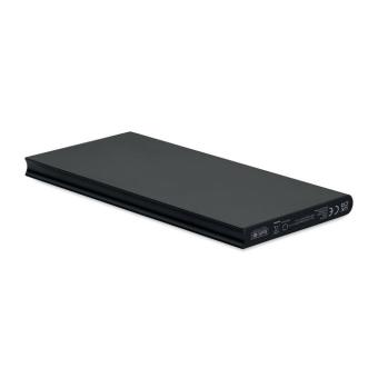 POWERFLAT8C 8000 mAh Powerbank Schwarz