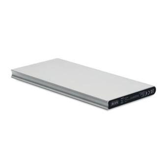 POWERFLAT8C Power bank 8000 mAh Flat silver