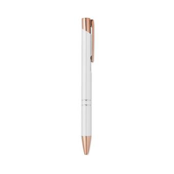 BERN ROSE Recycled aluminium pen White