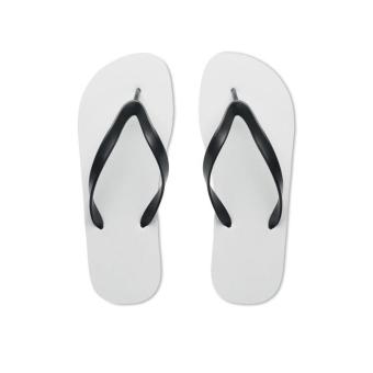 DO MEL Sublimation beach slippers Black