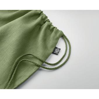 NAIMA BAG Hemp drawstring bag 200 gr/m² Green