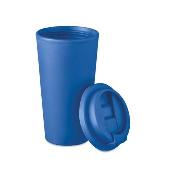 TUESDAY Double wall tumbler 450 ml Aztec blue