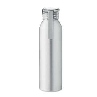 NAPIER Recycled aluminum bottle Flat silver