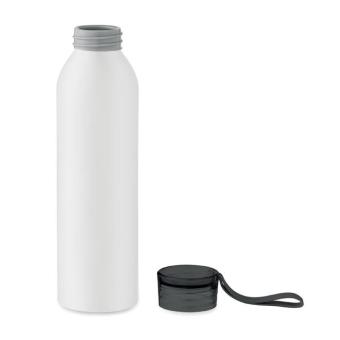 NAPIER Recycled aluminum bottle White/black