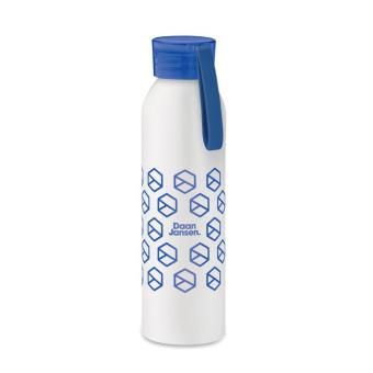 NAPIER Aluminium drinkfles 600ml Weiß/blau