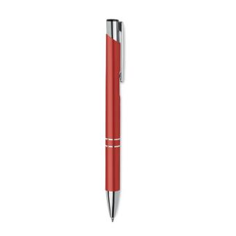 BERN RA Recycled aluminium ball pen Red