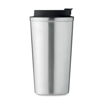 BRACE + Double wall tumbler 510 ml Flat silver